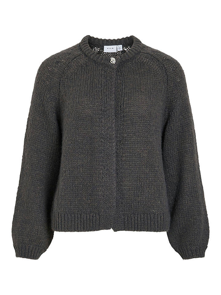 Vila Cardigan in Anthrazit - XS