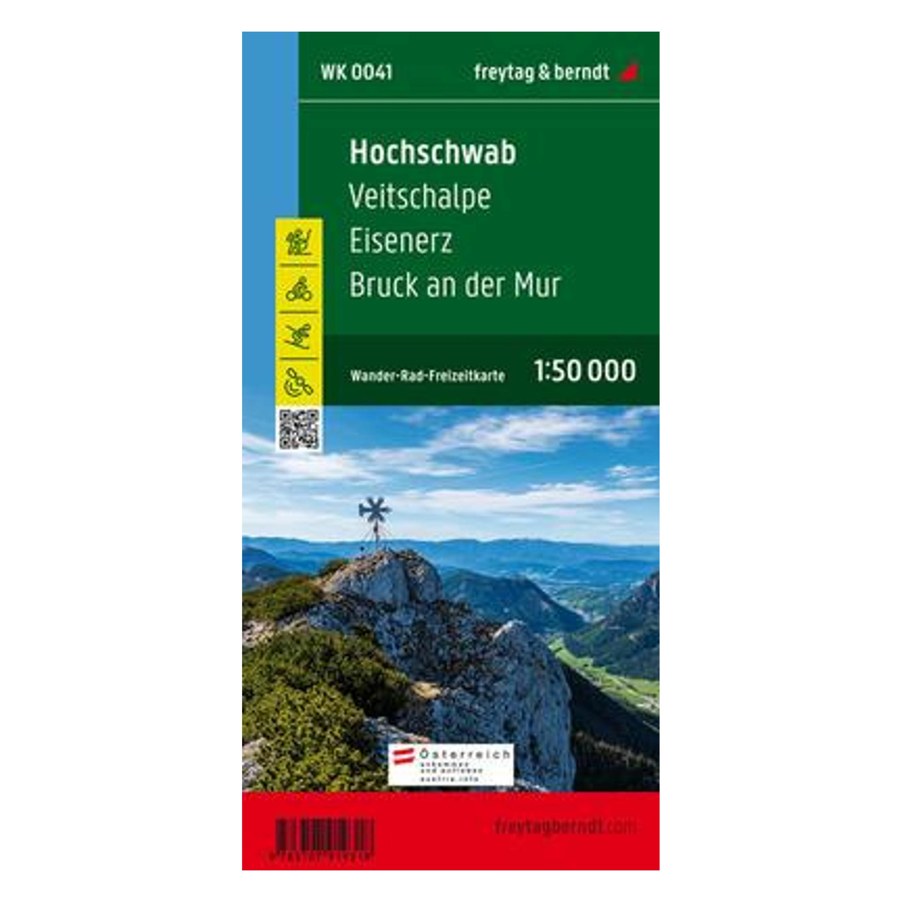 Freytag-Berndt u. Artaria Hochschwab - Veitschalpe - Eisenerz - B (35158382)