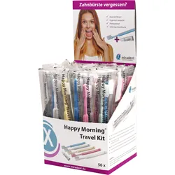 Miradent Happy Morning Travel Kit Inkl. Zahnpasta 50 ST
