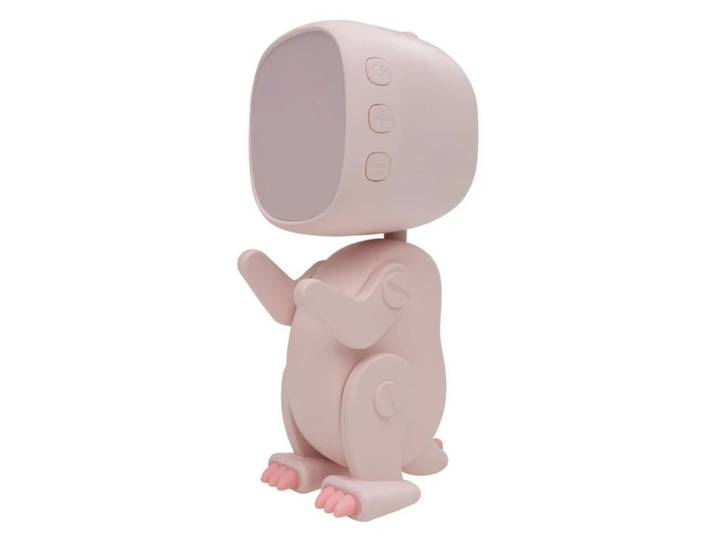 Wecker Roboter Dino Pink