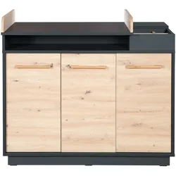 Wickelkommode roba LENN (BHT 117,50x103x77 cm) - bunt - BHT 117,50x103x77 cm