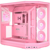 Y50 Strawberry Milk, Tower-Gehäuse hellrosa, Tempered Glass x 3