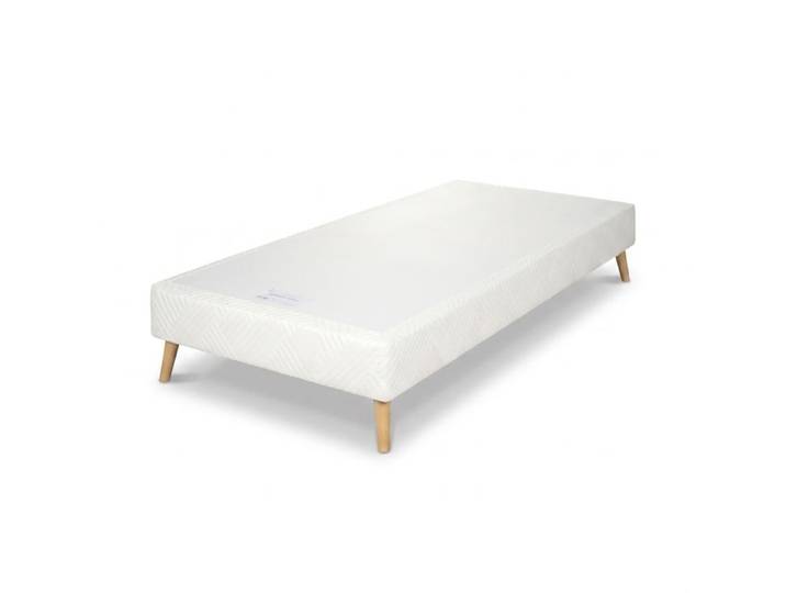 Sommier SIMLAT 2 - Simmons - 90x200 cm - Hauteur 15 cm - Soutien ferme - Structure en sapin massif