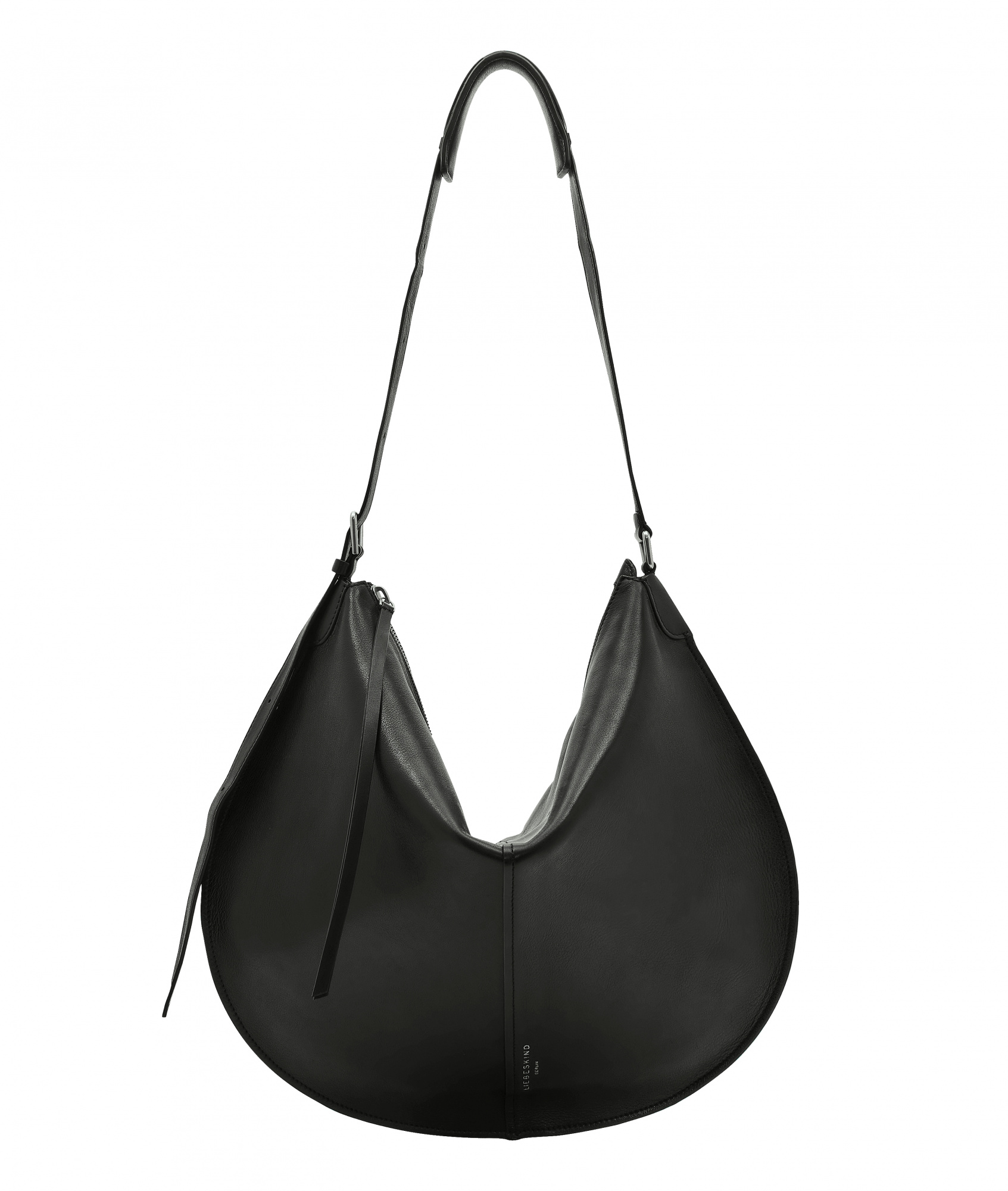 LIEBESKIND Berlin NAOMI NATURAL SHEEP HOBO Schultertasche, Large (HxBxT 41.3cm x