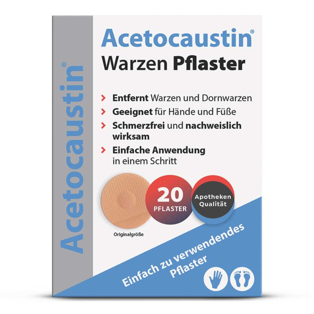 TheOTCLab B.V. Acetocaustin Warzenpflaster 19539658