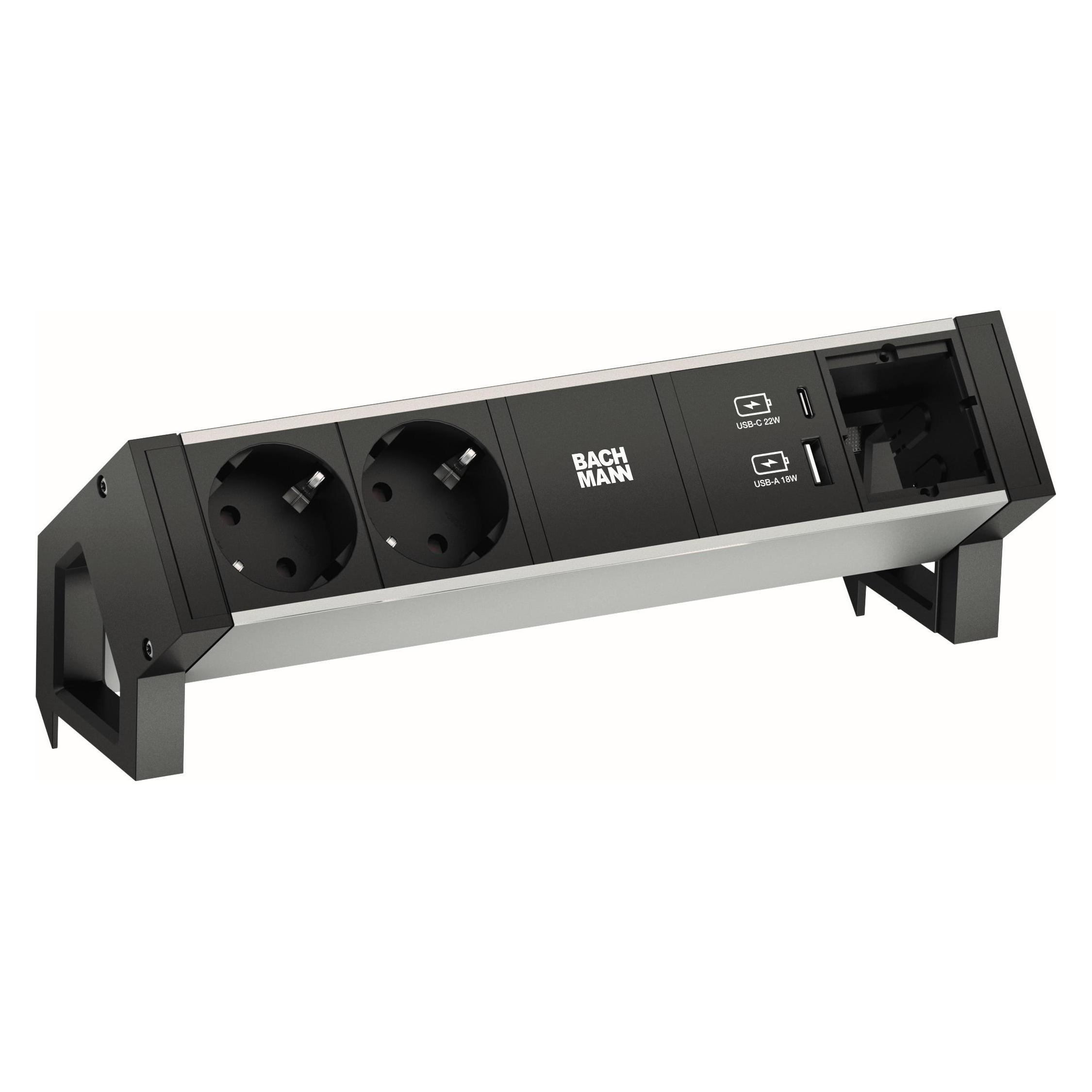 Bachmann 937304 (4x, CEE 7/3, USB-A) (937304)