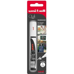 5x Uni-ball, Marker, Kreidemarker (1x)