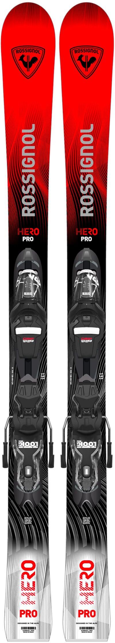 Rossignol  - Pack Ski Hero Pro Multievent Xpress Jr - 140 + Xpress 7 Gw B83 Black - Ski
