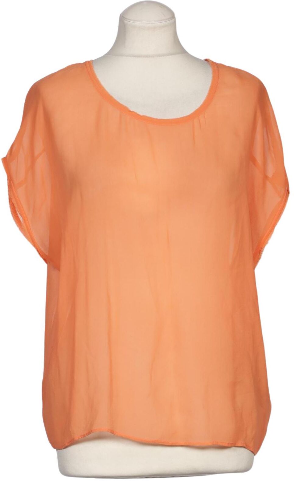 American Vintage Damen Bluse, Orange, Gr. M, Seide - Second Hand