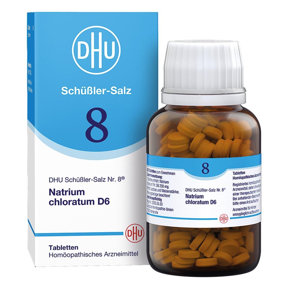 DHU-Arzneimittel GmbH & Co. KG DHU Schüßler-Salz Nummer 8 Natrium chloratum D6 Tabletten 06584172