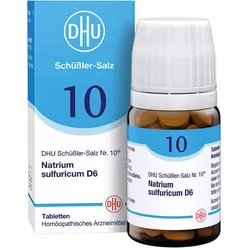 DHU Schüßler-Salz Nr. 10 Natrium sulfuricum D6 80 St