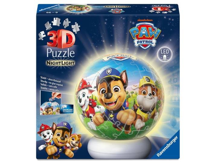 Puzzle 3D rond 72p illuminés RAVENSBURGER