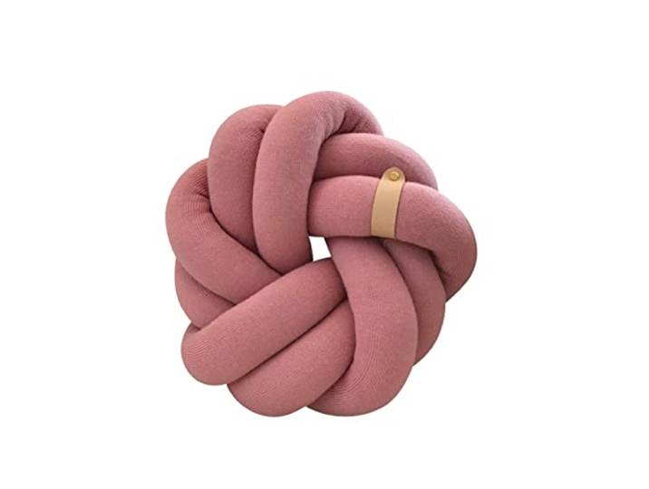 Adorist - Knotenkissen - Blossom - geknotetes Kissen - Knotenform - Dekokissen - Ellenbogenablage - Rosa