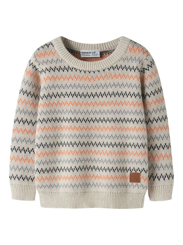 name it Pullover "Nino" in Beige - 92
