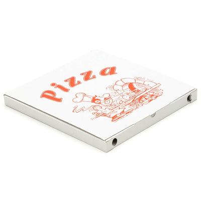KK Verpackungen 150 Pizzakartons 360 x 360 x 40 mm Pizzaschachteln Motiv Verpackungen weiß