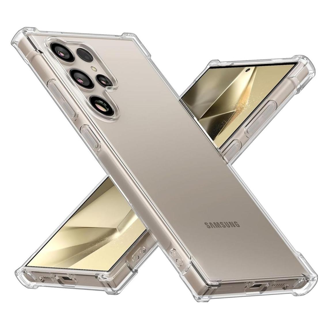 Screenguard No Worries Set Hülle Panzerglas Kameraschutz (Samsung Galaxy S24 Ultra) (00034260)