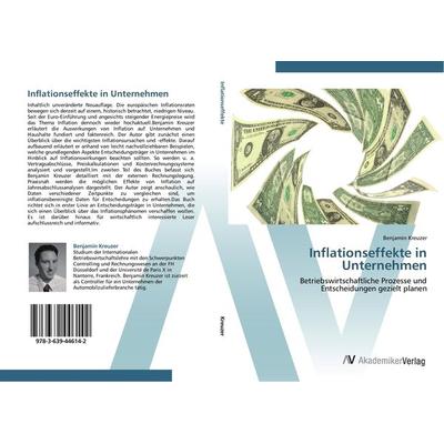 Inflationseffekte in Unternehmen, Taschenbuch von Benjamin Kreuzer, AV Akademikerverlag, 978-3-639-44614-2