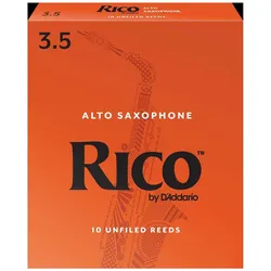 D’Addario Woodwinds Rico Alt Sax - 3,5 - 10er Pack - Blätter