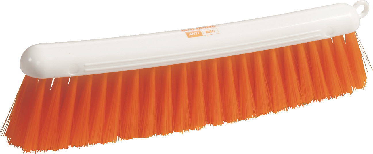Haug Meelbesen Anti Bac Bürsten Wit/Oranje Kunststof Breedte: 29,0 cm
