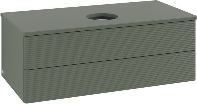 Villeroy und Boch Villeroy & Boch Antao Waschtischunterschrank 1000x360x500mm K20110HL mit Struktur FK/AP: HL/0