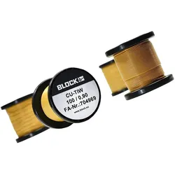Block, Kabelleitung, Dreifach isolierter Kupferdraht TEX-E CU-TIW (156.50 m)
