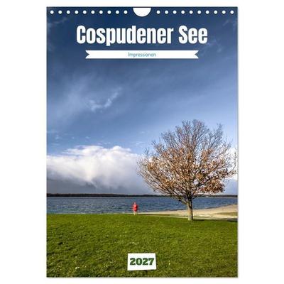 Cospudener See (Wandkalender 2027 DIN A4 hoch), CALVENDO Monatskalender