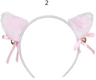 Discount Dollar Deals Cute Lace Black Cat Ears Headband For Women, Sexy Cosplay Hair Hoop For Girls, Halloween Party Decoration Hair b