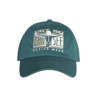Baseball Cap CHIEMSEE, Herren, hydro, Baumwolle, unifarben, Caps, - Größenverstellbar mittels Metallschließe