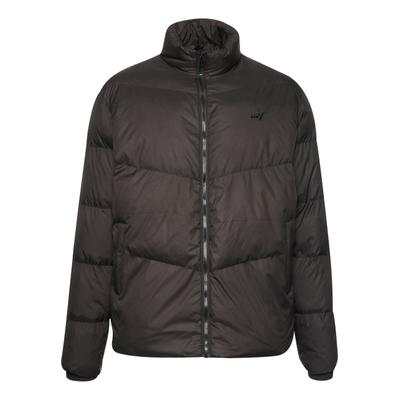 Allwetterjacke DEF "DEF Herren DEF Boxy Pufferjacket", Herren, Gr. XL, braun (schwarz), 100% Polyester, mehrfarbig, normal, amerikanischer Ausschnitt, Jacken