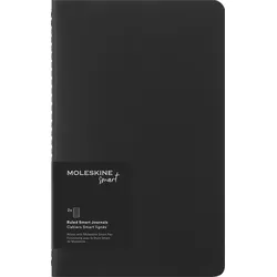 Moleskine Smart Cahier Linierte Notizbücher L 2 St.