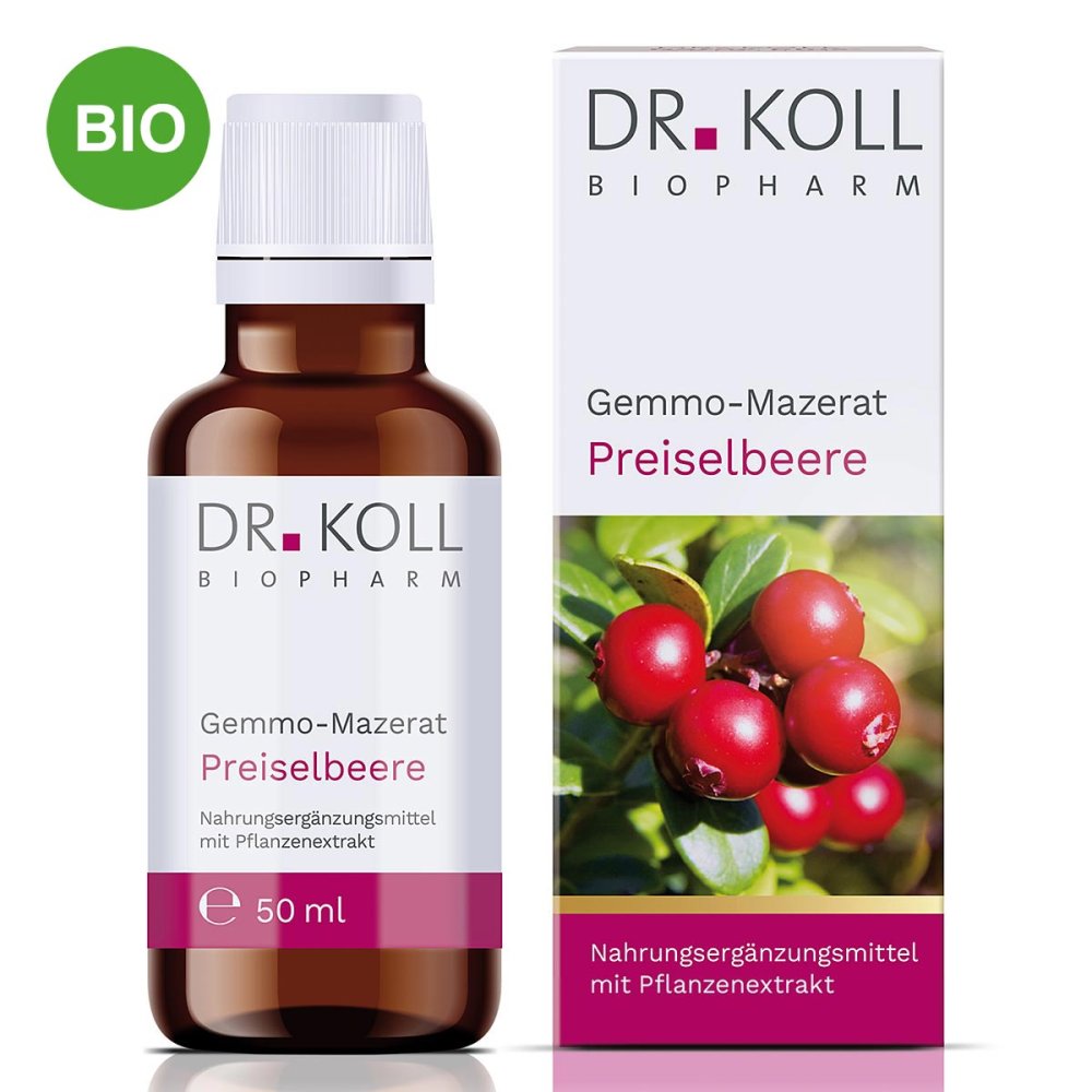 Dr. Koll Biopharm GmbH Dr. Koll Gemmo-Mazerat Preiselbeere 19912353