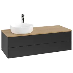 Villeroy & Boch Antao Waschtischunterschrank 1200x360x500mm L22051PD mit Beleuchtung FK/AP: PD/1