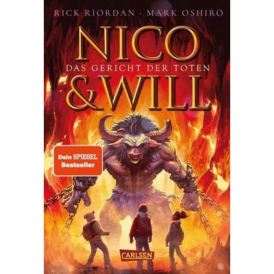 Nico und Will – Das Gericht der Toten, Gebundene Ausgabe von Rick Riordan,Mark Oshiro, Carlsen, 978-3-551-58673-5