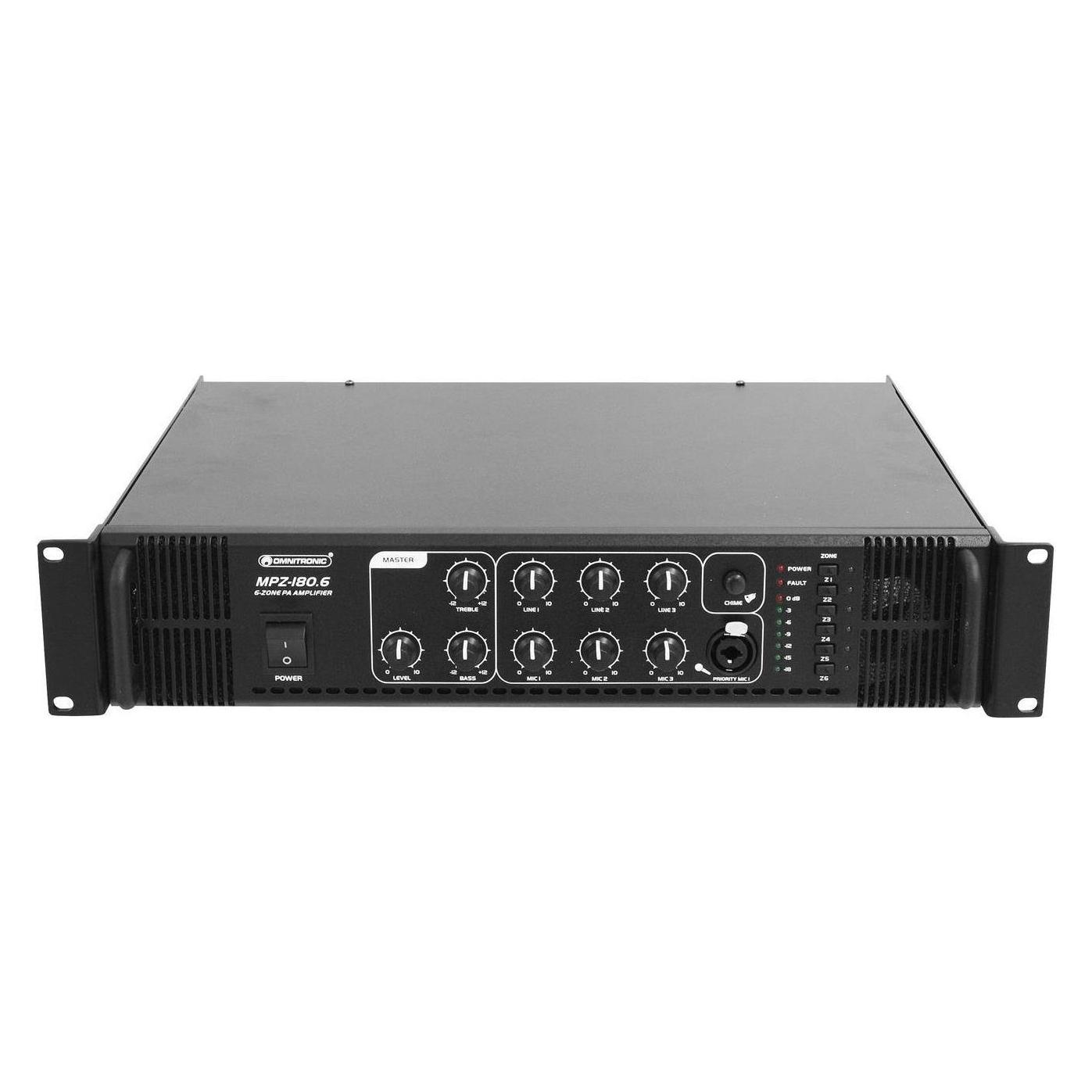 Omnitronic MPZ180.6 ELAMischverstärker (80709721)