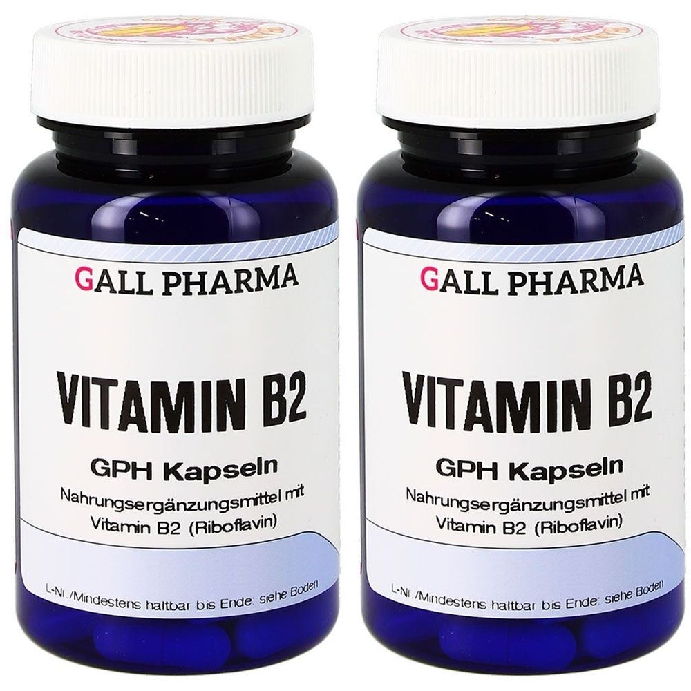 Vitamin B2 GPH 1,6 mg Kapseln 2x 2x90 St