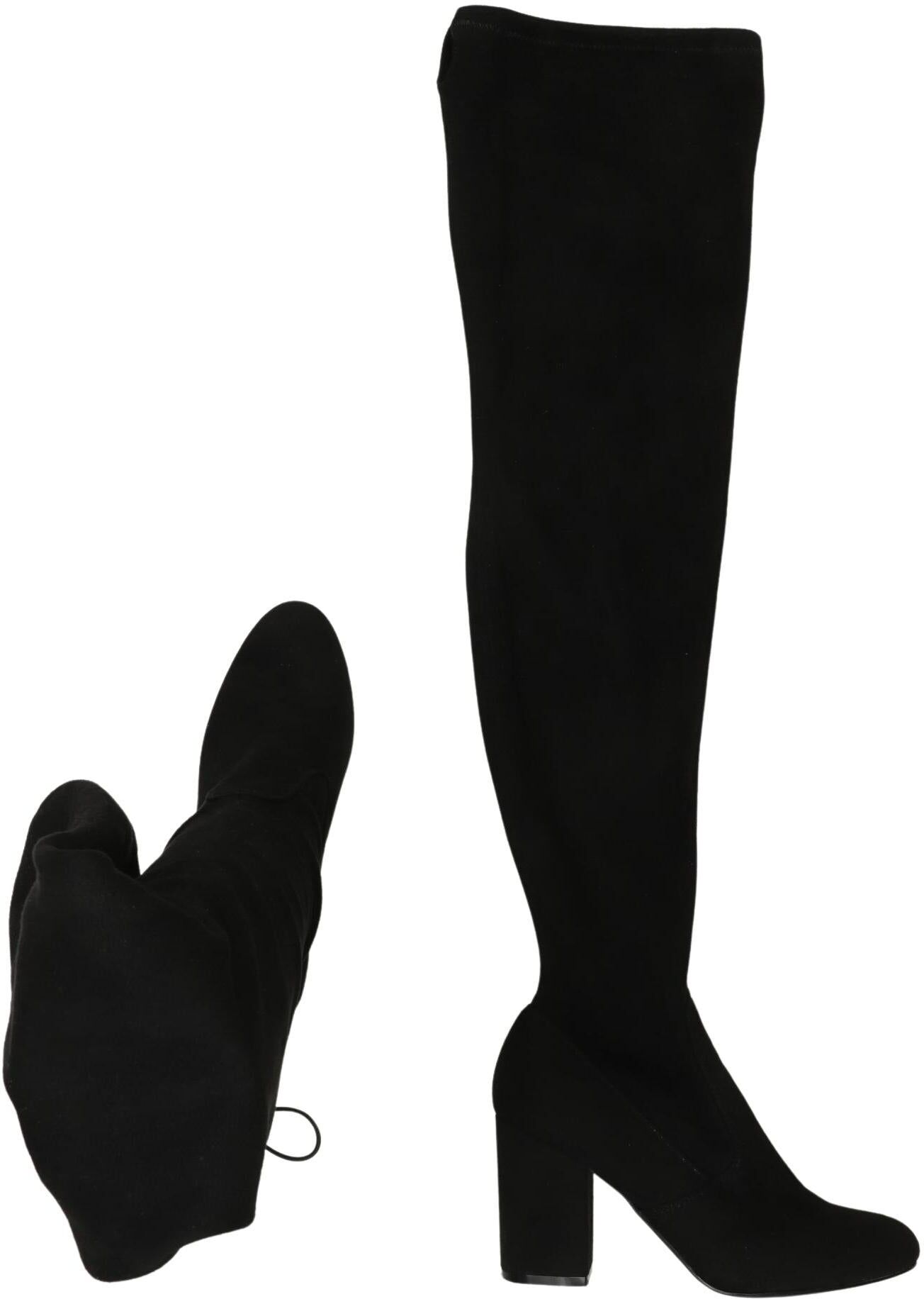even odd Damen Stiefel, Schwarz, Gr. EU 39, kein / Etikett - Second Hand