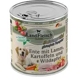 Landfleisch Ente mit Lamm, Wildapfel & Gartengemüse | 6x 800g