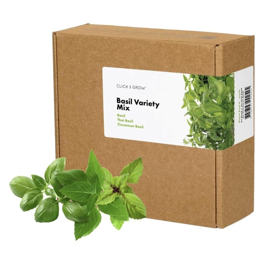 Click and Grow Click & Grow Plant Pod Basil Variety Mix (Kräutersamen) (PPMBVX9)