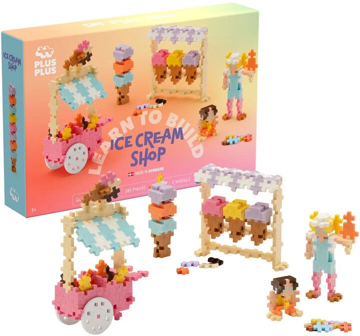Kit découverte Marchand de glaces 275 pcs - Plus Plus