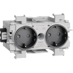 Tehalit Steckdose 2-fach gs GS2001 gsw