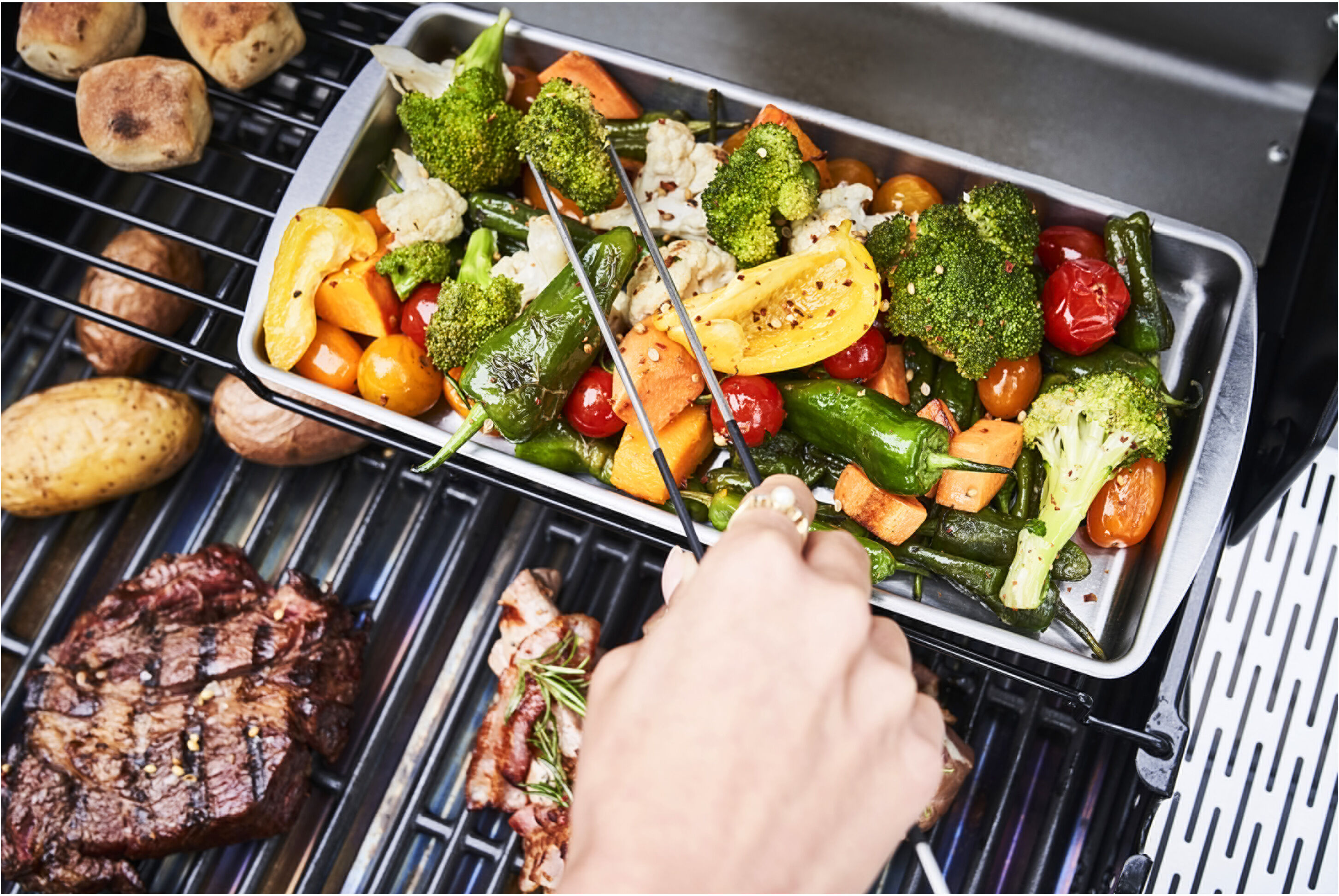 CHAR BROIL Gasgrill »Advantage PRO S 3«, mit 900°C Sear-Brenner & TRU-Infrared™ Technology