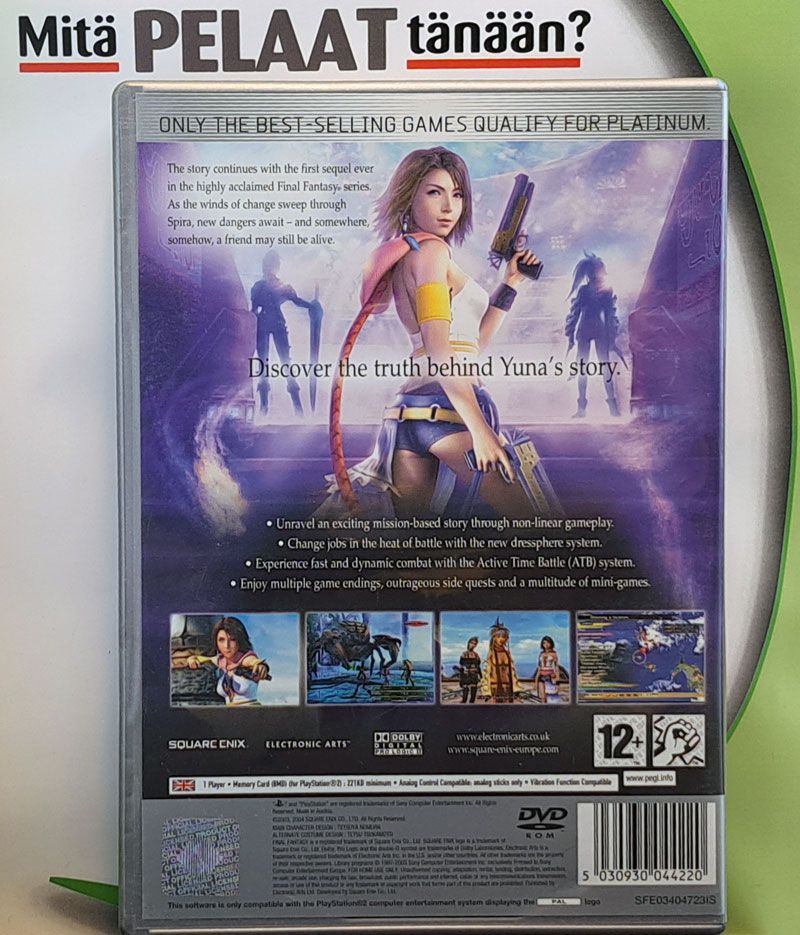 Final Fantasy X-2 PS2 (Käytetty)