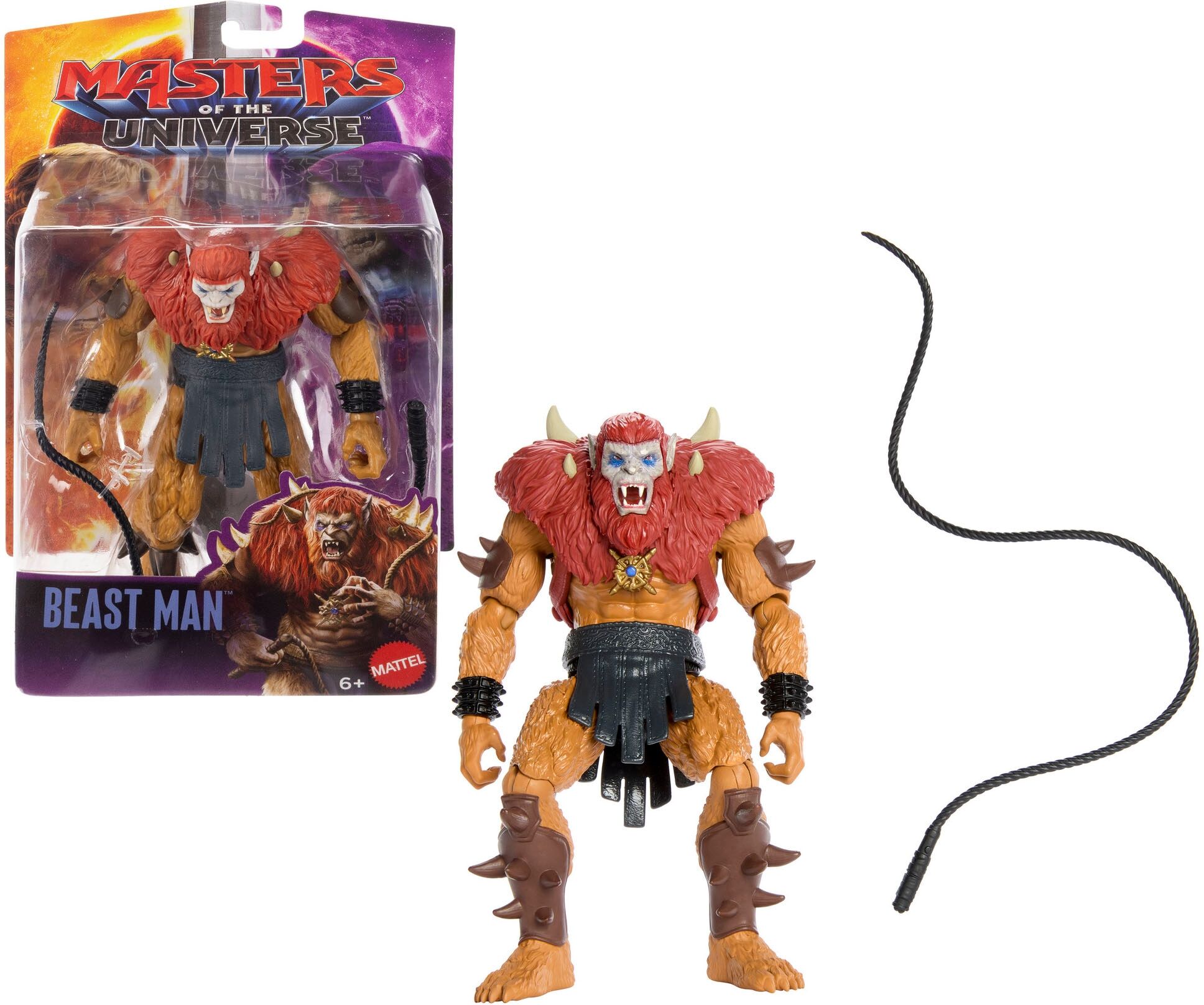 Actionfigur "Beast Man", braun (bunt), MASTERS OF THE UNIVERSE, Spielfiguren, Kinder, Kunststoff, Actionfigur