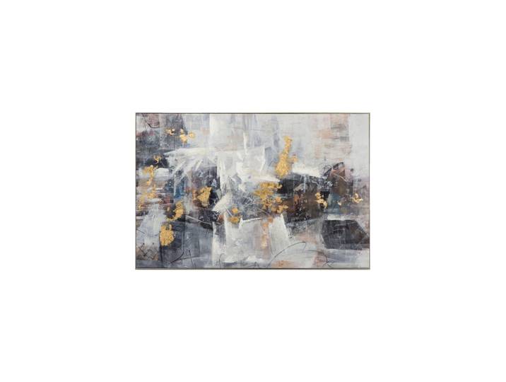Handgemaltes, gerahmtes Bild „Wintergold“ 100 x 150 cm Multicolor Crea Collection