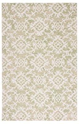 SAFAVIEH Handmade Blossom Linna Modern Floral Wool Rug