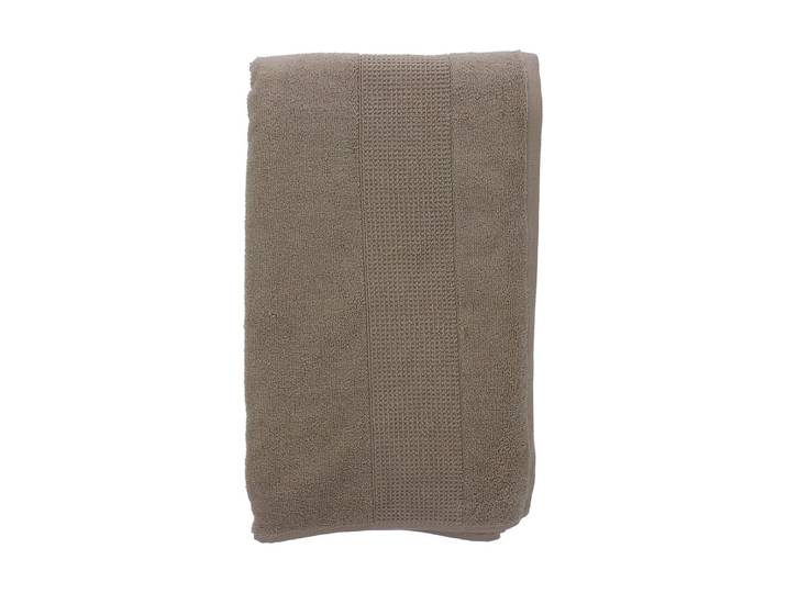 Drap de bain uni beige TISSAIA