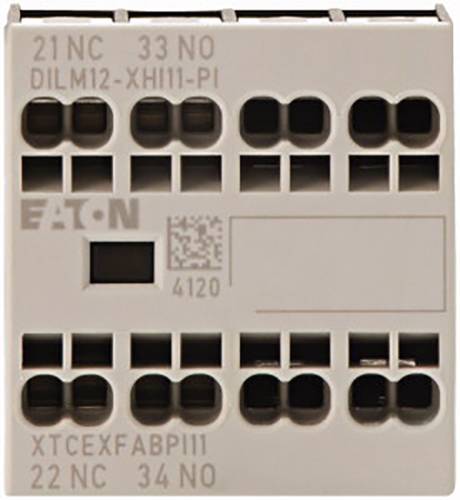 Eaton 199456 DILM12-XHI11-PI Hilfsschalter 240 V/AC 3.5A 1 Schließer, 1 Öffner 1St.