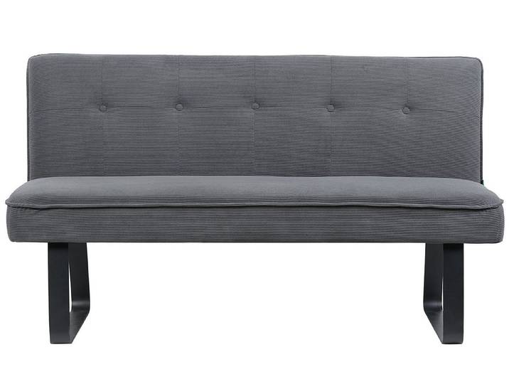 DUBI Möbel Essbank Emilia, Federkernbox gepolstert, mit Rückenlehne, 160cm, Metallgestell