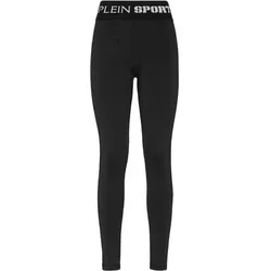 PLEIN SPORT Sportleggings BASIC, Größe L in Schwarz 02