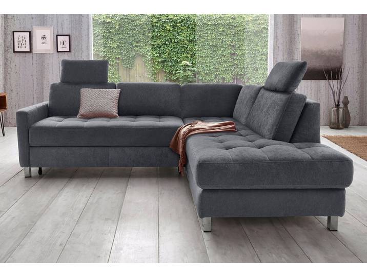 sit&more Ecksofa Pablo L-Form, wahlweise mit Schlaffunktion